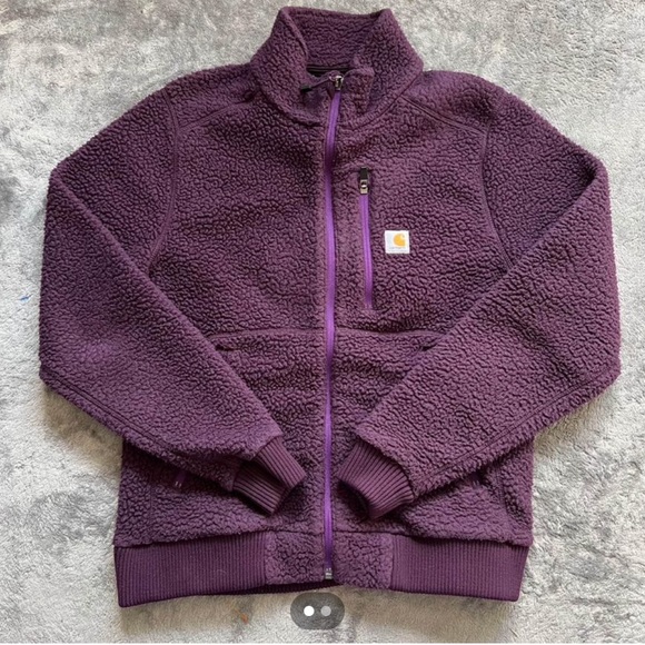 Carhartt Jackets & Blazers - Women’s carhartt high pile fleece zip up jacket